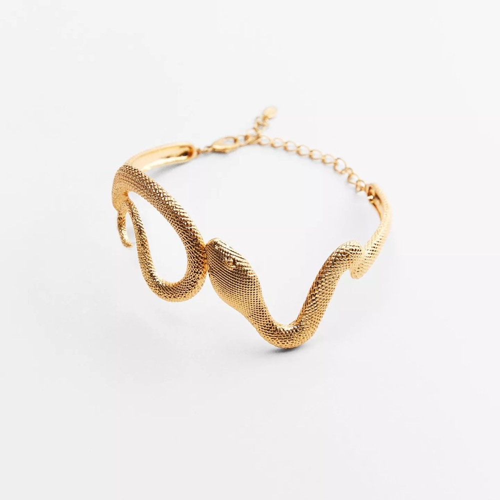 ZARA Golden Snake Choker
